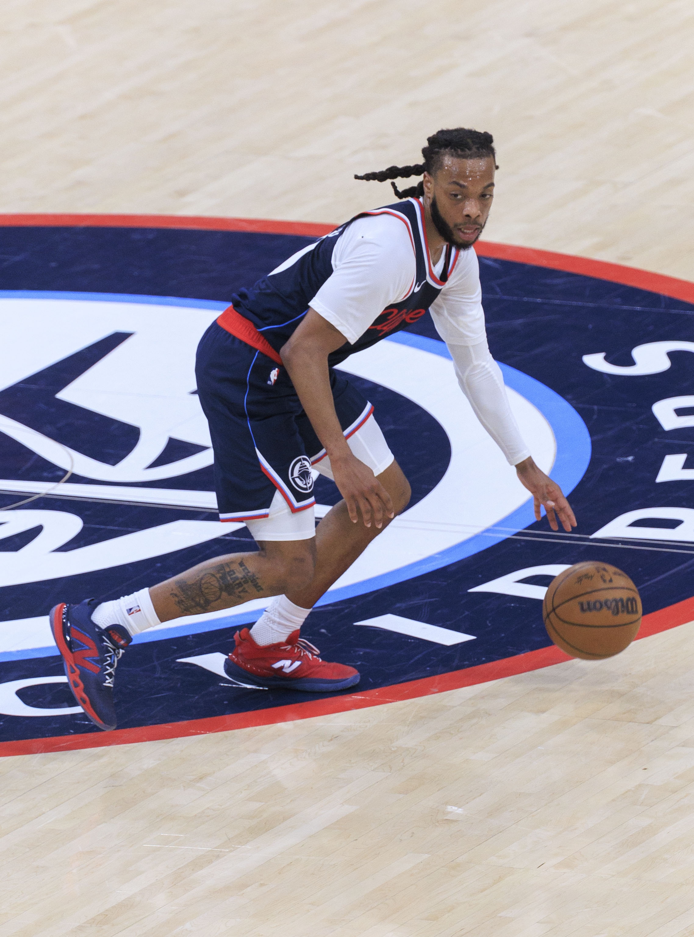 加兰：加入快船轮换后 最兴奋的两件事是传空接&amp;转换进攻得分